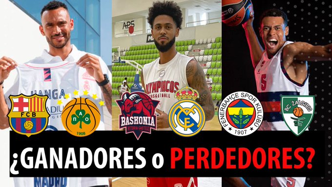 SergioBasket_vlogs. Ganadores y perdedores en el Mercado de Fichajes