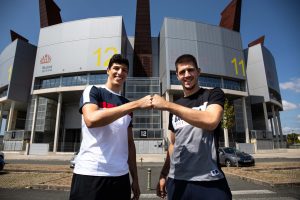 Presentados Simone Fontecchio y Vanja Marinkovic