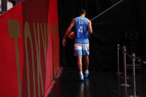 Luis Scola juega su último partido con Argentina