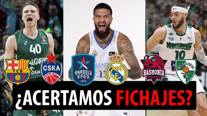 SergioBasket_vlogs. ¿Acertamos los fichajes de Euroliga?
