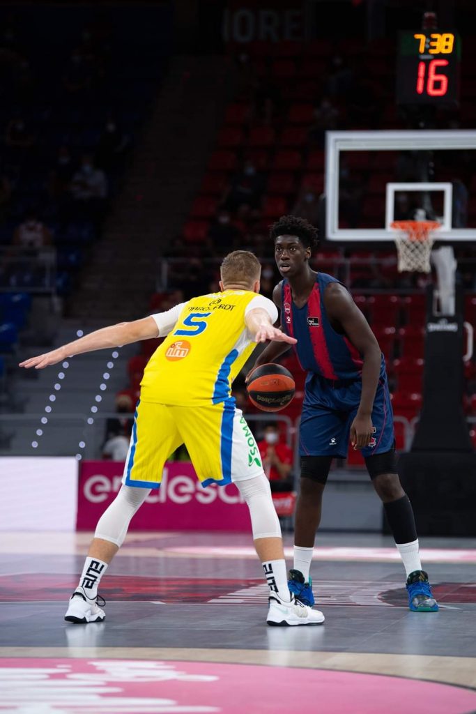 Foto: Saski Baskonia. Cissoko en el Trofeo Diputación