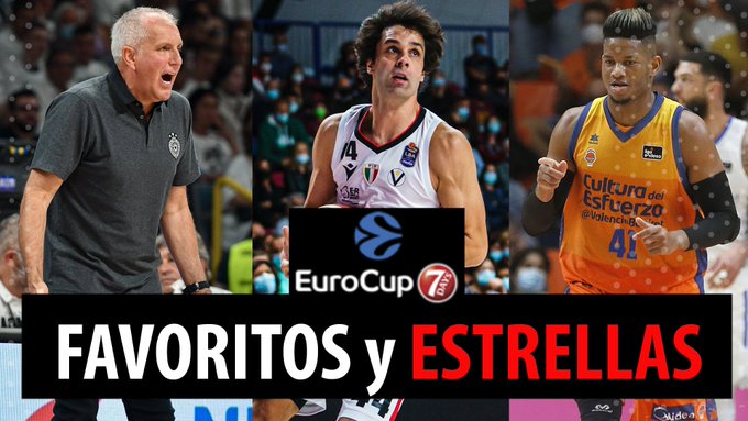 SergioBasket_vlogs. Favoritos y estrellas de la Eurocup 21/22