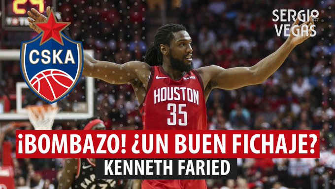 SergioBasket_vlogs.¡Kenneth Faried jugará en CSKA!