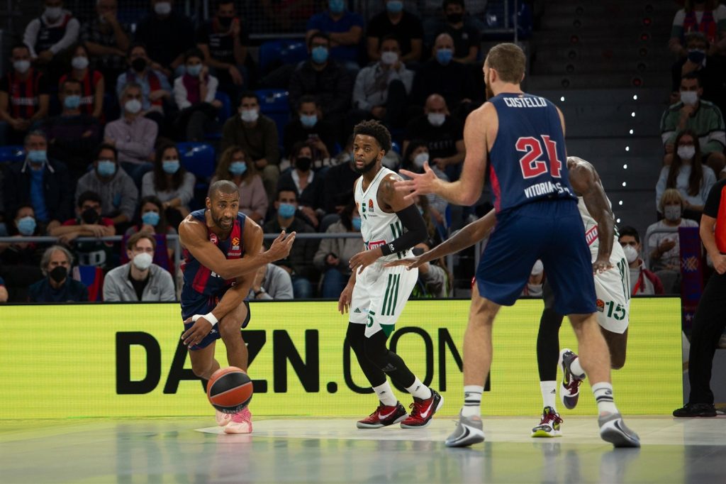 Foto:euroleague. Jayson Granger co-mvp de partido y clave en los instantes finales