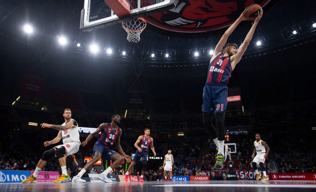 Foto: euroleague. Rokas Giedraitis será baja en Kazan y en San Petersburgo 