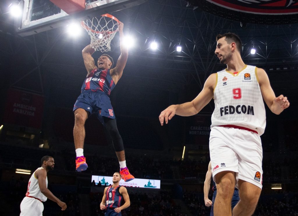 Foto: euroleague. Wade Baldwin IV ante AS Mónaco en la Euroliga el pasado viernes