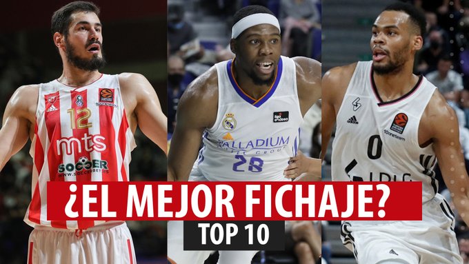 SergioBasket_vlogs. Los 10 mejores fichajes de Euroliga