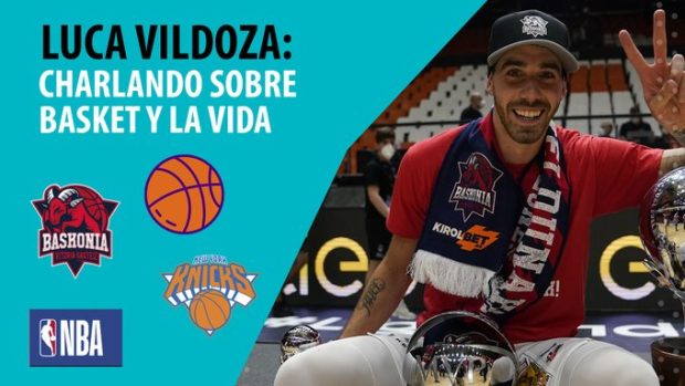 SergioBasket_vlogs. Charlando con Luca Vildoza