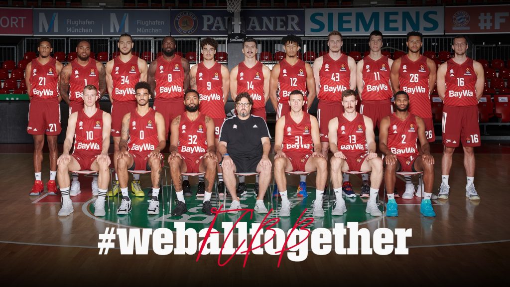 Foto: FC Bayern Basketball. Plantilla 21/22