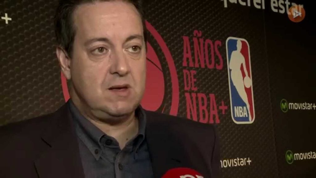 Foto: AS. Antoni Daimiel, el especialista que más sabe de la NBA en España