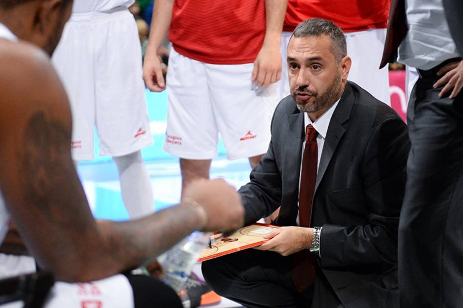 Foto: basketzaragoza.net. Jota Cuspinera en su etapa zaragozana Foto: basketzaragoza.net. Jota Cuspinera en su etapa zaragozana