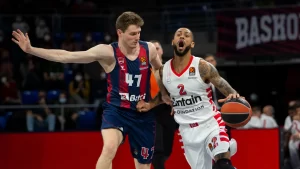 Euroliga J25. Bitci Baskonia 62–72 Olympiacos