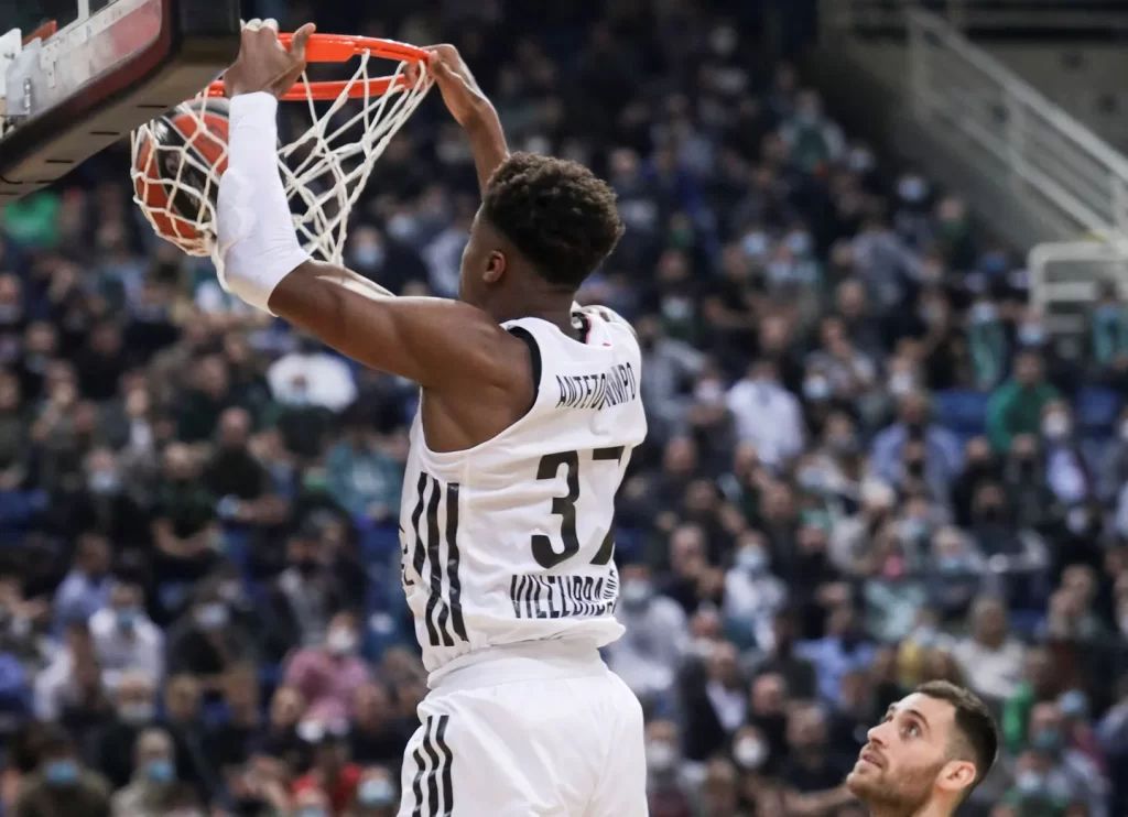 Foto: Euroleague. Kostas Antetokounmpo ante Panathinaikos