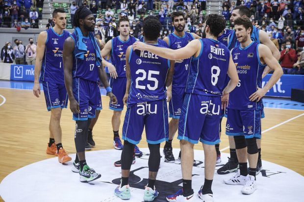 Foto: acb Photo / B. B. Hojas. Los jugadores de San Pablo Burgos 21/22 Foto: acb Photo / B. B. Hojas. Los jugadores de San Pablo Burgos 21/22