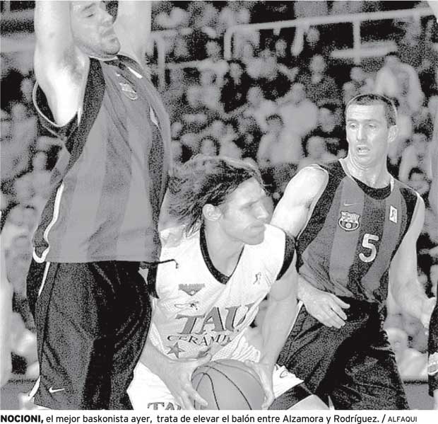 Semifinales Liga ACB J2. FC Barcelona 91–75 Tau Cerámica Baskonia
