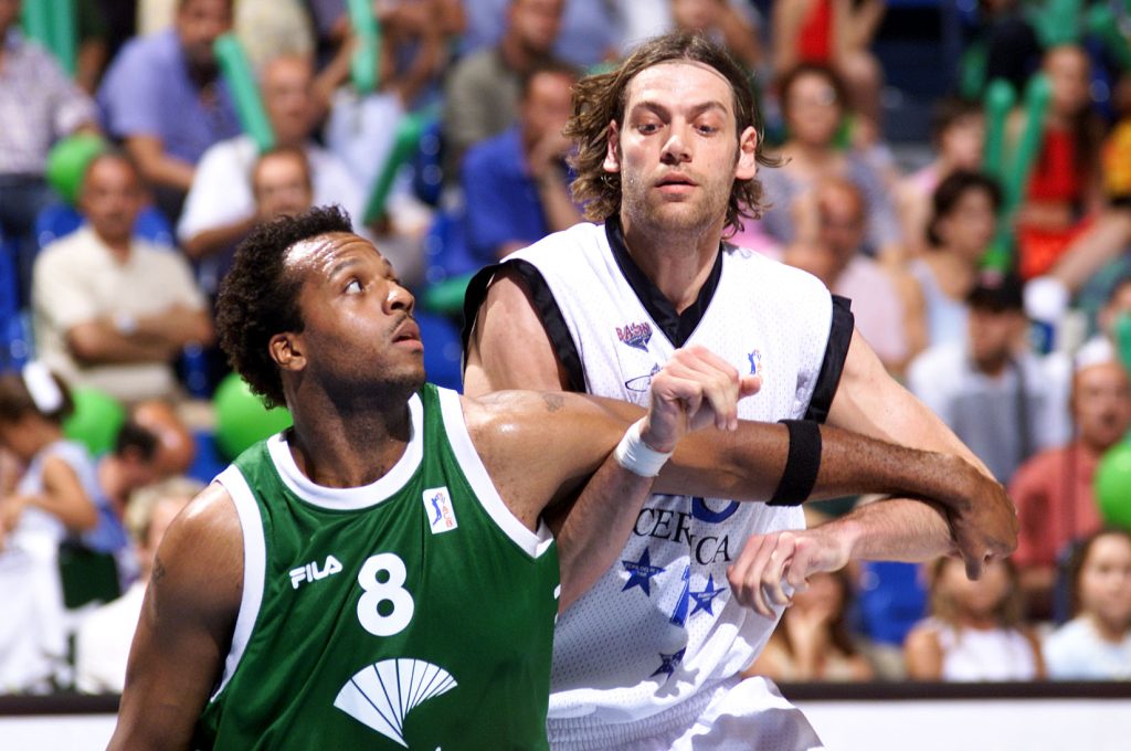 Foto: Mariano Pozo. Oberto ante Abrams en el segundo partido de la Final