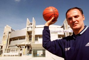 Una final entre equipos de baloncesto