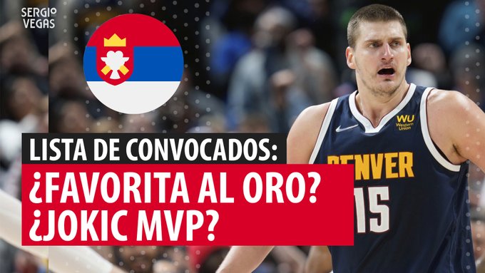 SergioBasket_vlogs. Lista de convocados de Serbia para el Eurobasket 2022