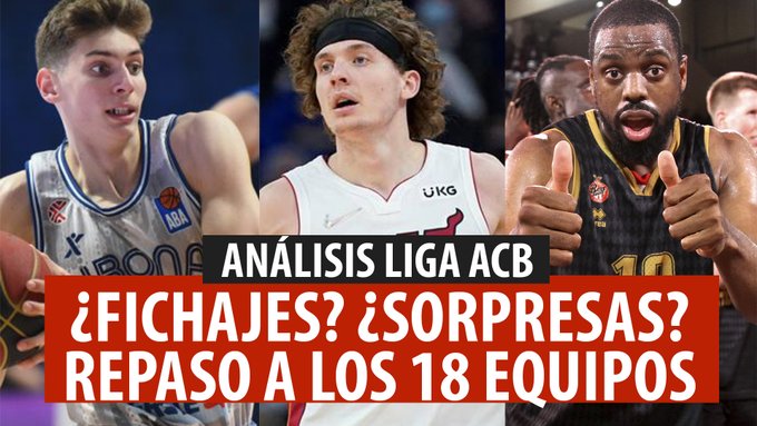 SergioBasket_vlogs. Revisamos la Tabla de Mercado ACB