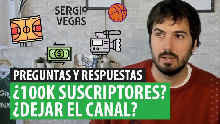 SergioBasket_vlogs. Preguntas y respuestas por el 4° aniversario del canal