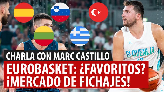 SergioBasket_vlogs. Eurobasket y Mercado de fichajes con Marc Castillo