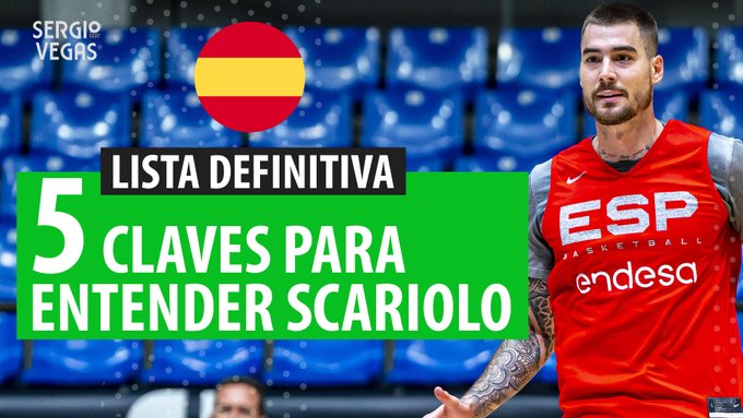 SergioBasket_vlogs.  Lista definitiva de España