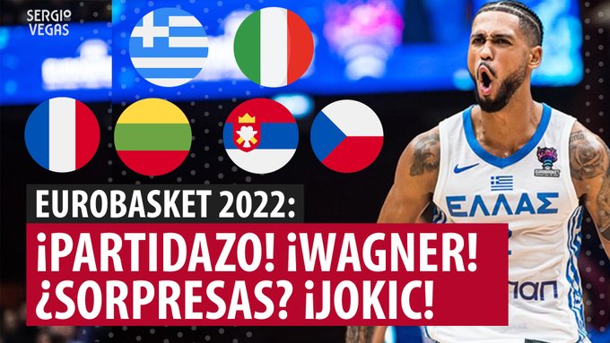 SergioBasket_vlogs. 3º día de Eurobasket. ¡Partidazos!