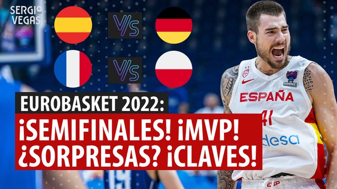 SergioBasket_vlogs. Previa de un gran día de baloncesto, semifinales del Eurobasket 2022