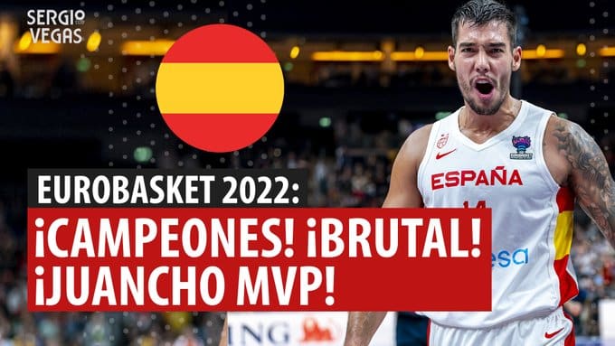SergioBasket_vlogs. ¡España es Campeona de Europa!