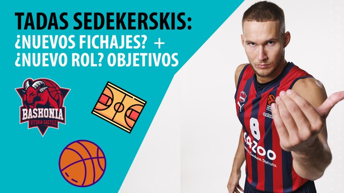 SergioBasket_vlogs. Charla con Tadas Sedekerskis