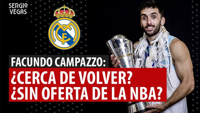 SergioBasket_vlogs. Facundo Campazzo y su posible regreso al Real Madrid