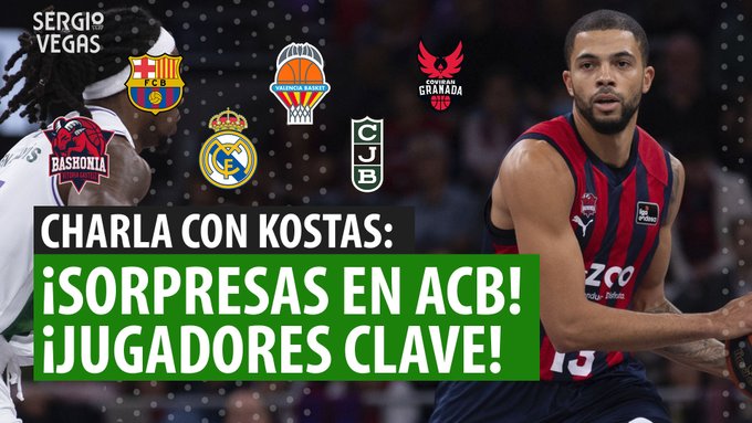 SergioBasket_vlogs. Sorpresas en ACB, jugadores claves, el análisis de Kostas Vasileiadis