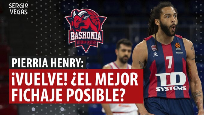 SergioBasket_vlogs. Pierria Herny ficha por el Baskonia