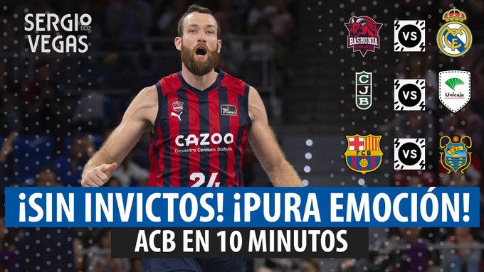 SergioBasket_vlogs. Repasamos la Jornada 5, en ACB en 10 minutos
