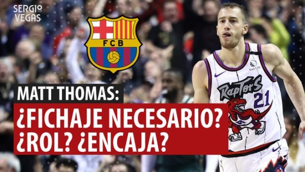 SergioBasket_vlogs. Matt Thomas suena para el Barça