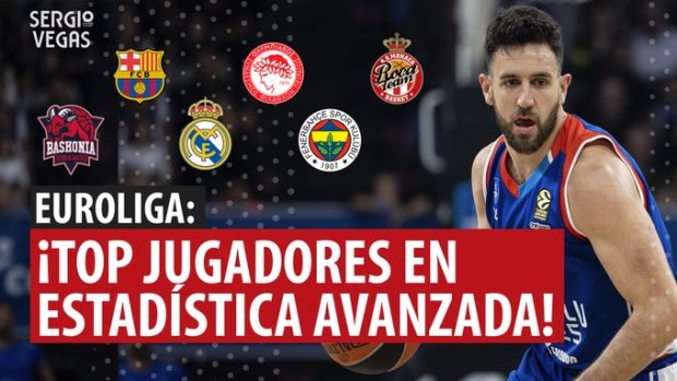 SergioBasket_vlogs. Top 20 jugadores Euroliga en Estadística Avanzada