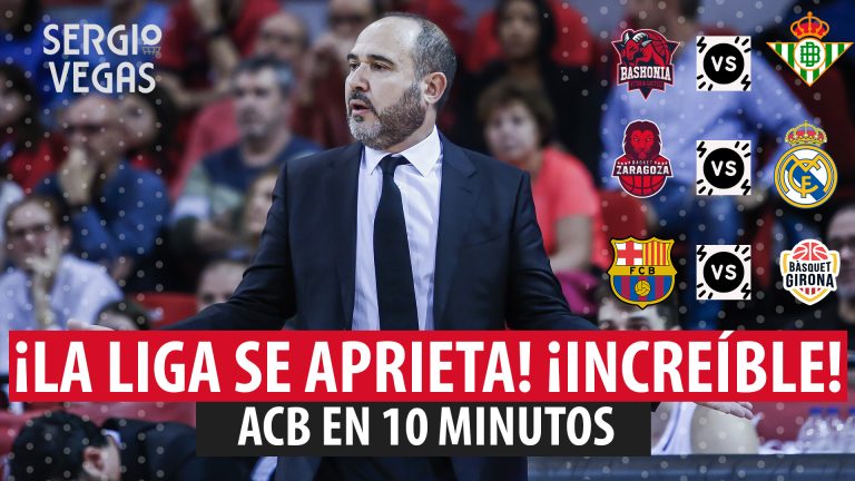 SergioBasket_vlogs. Todas las claves de la Jornada 7. Liga ACB en 10 minutos