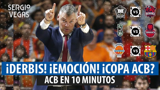 SergioBasket_vlogs. ACB en 10 minutos. Todas las claves de la Jornada 6