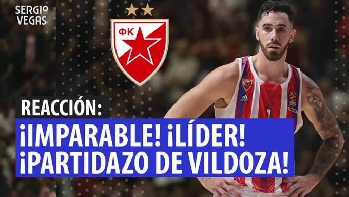 SergioBasket_vlogs. Luca Vildoza brilla en Estrella Roja