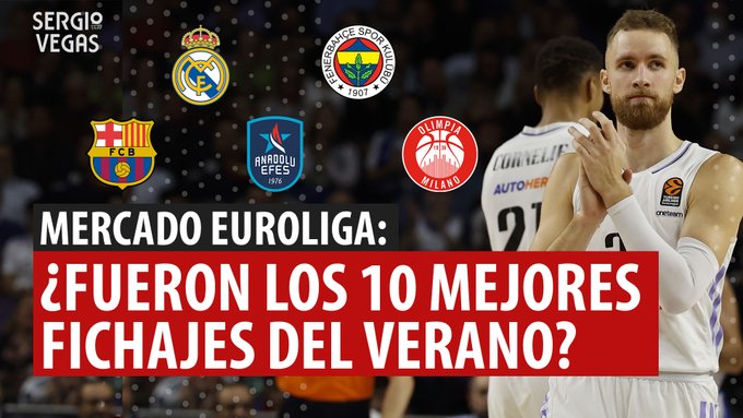 SergioBasket_vlogs. Analizamos el Top 10 Fichajes del verano