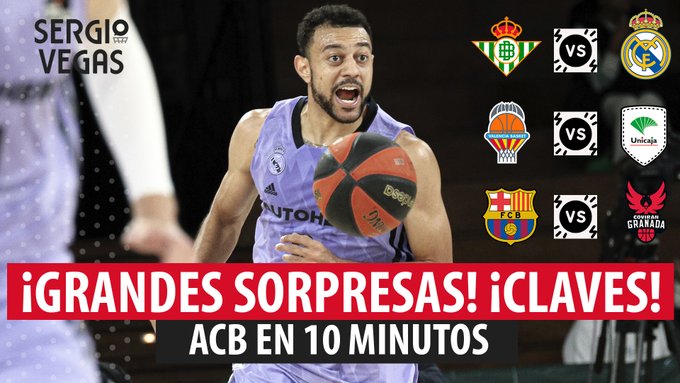 SergioBasket_vlogs. ACB en 10 minutos. Todas las claves de la Jornada 9