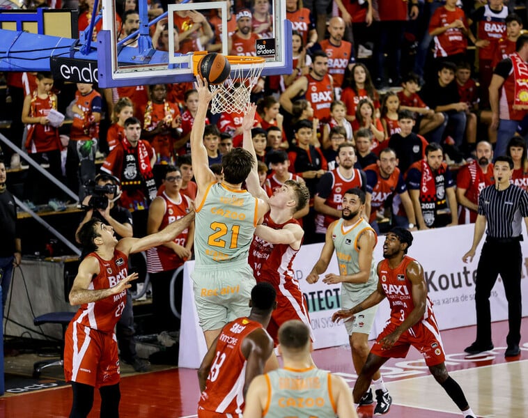 Liga ACB J8. Baxi Manresa 93–80 Cazoo Baskonia