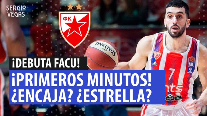 SergioBasket_vlogs. Primeros minutos de Facundo Campazzo