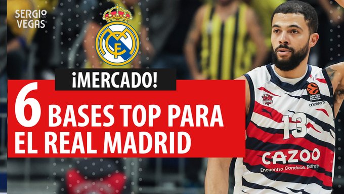 SergioBasket_vlogs. Posibles bases para el Real Madrid