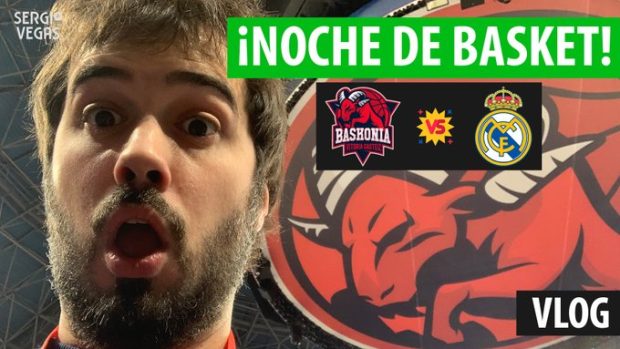 SergioBasket_vlogs. Vivimos el Baskonia vs Real Madrid desde dentro