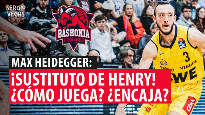 SergioBasket_vlogs. Baskonia ficha a Max Heidegger