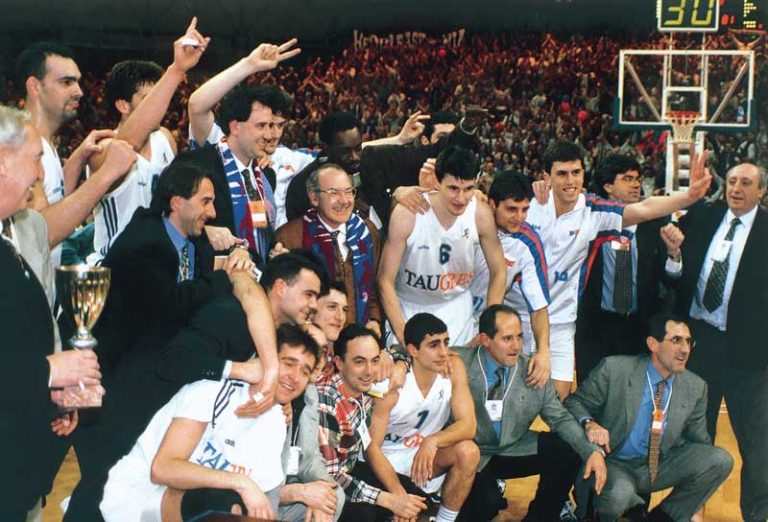 El Baskonia en Europa. Recopa. Temporada 95/96