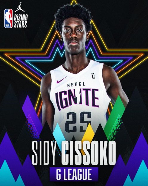 Sidy Cissoko participará en el Rising Stars del All Star de la NBA