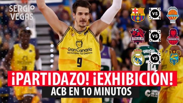 SergioBasket_vlogs. Liga ACB en 10 minutos. Todas las claves de la Jornada 19