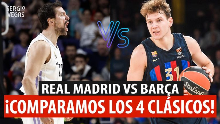 SergioBasket_vlogs. Real Madrid vs Barça, al detalle